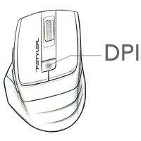 A4 TECH FG30 BEYAZ KABLOSUZ MOUSE 2000 DPI  Kablosuz WİRELESS